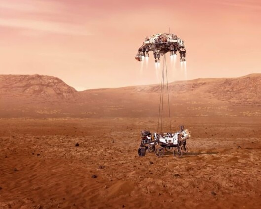 Torsdag lander norsk teknologi på Mars