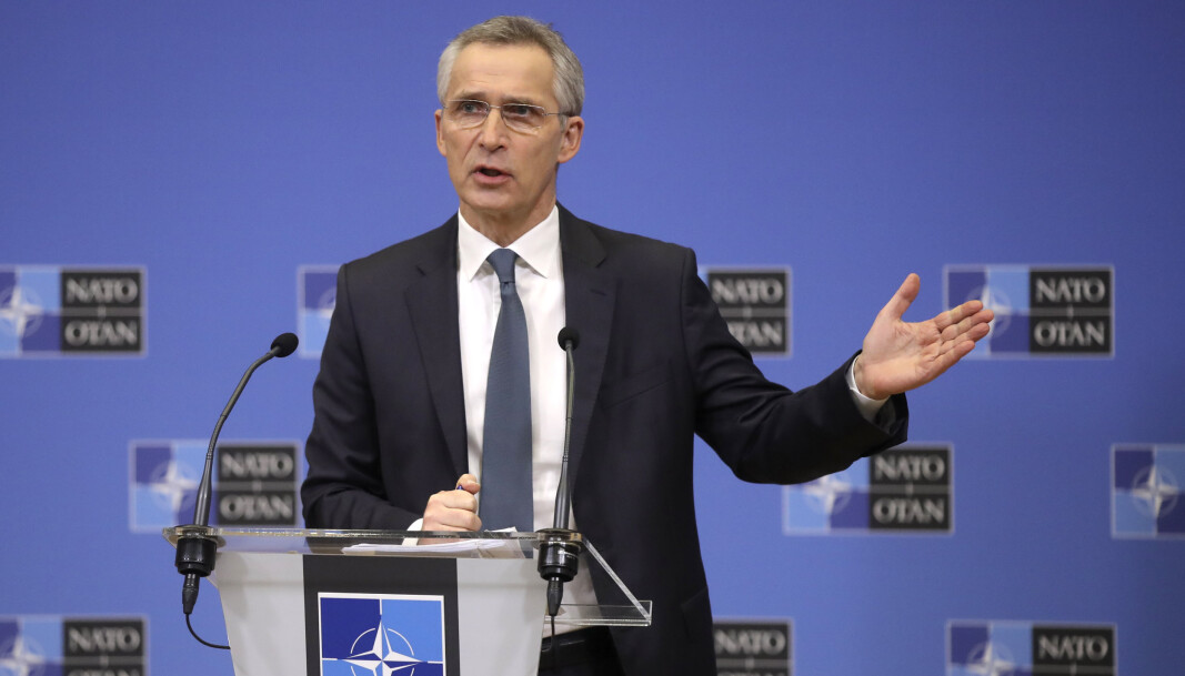 NATO 2030: Natos generalsekretær Jens Stoltenberg under en pressekonferanse 15. februar, der han la frem sine forslag til endringer av Nato. Prosjektet har han kalt Nato 2030. NATO 2030: Natos generalsekretær Jens Stoltenberg under en pressekonferanse 15. februar, der han la frem sine forslag til endringer av Nato. Prosjektet har han kalt Nato 2030.
