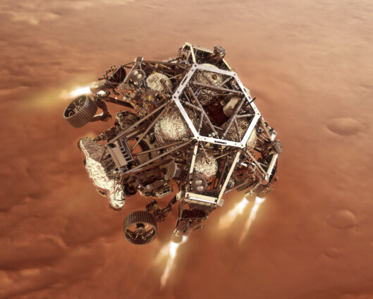 Landingen gikk etter planen for Nasas nye Mars-rover