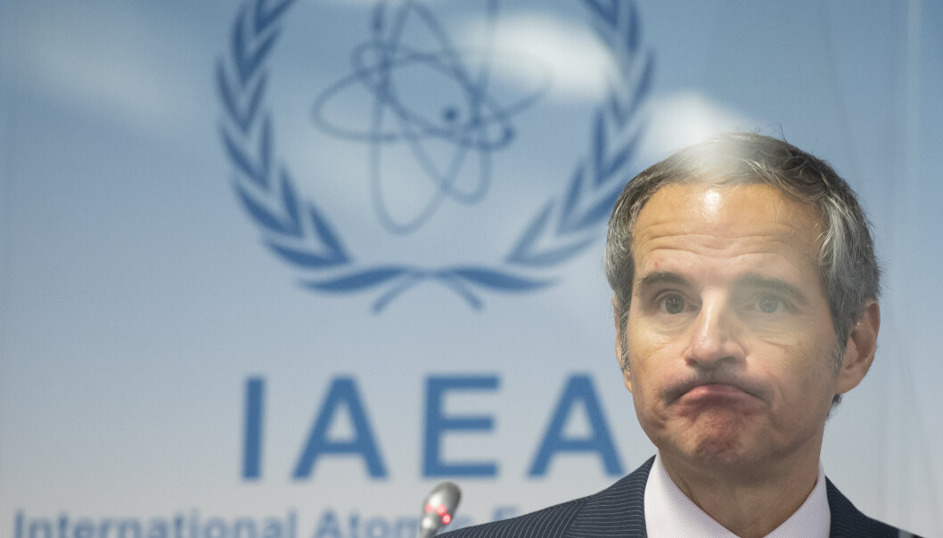 TIL IRAN: IAEA-sjef Rafael Grossi reiser lørdag til Teheran for å prøve å finne en løsning. TIL IRAN: IAEA-sjef Rafael Grossi reiser lørdag til Teheran for å prøve å finne en løsning.