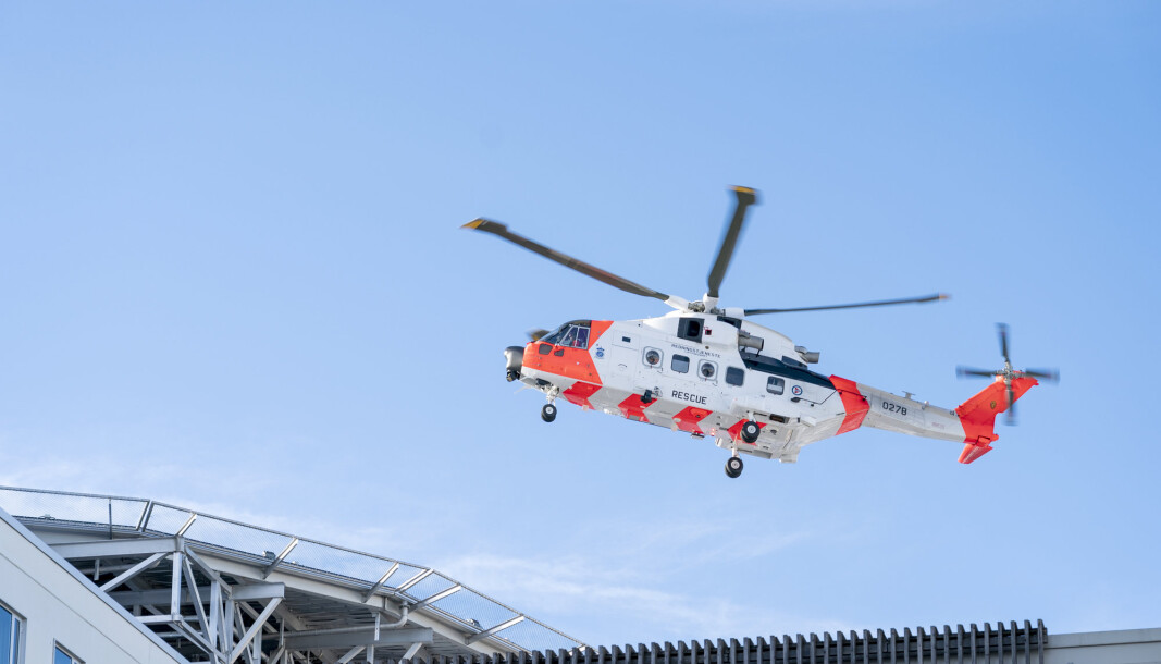 REDNINGSHELIKOPTER: Arbeidet med ny Florø-base, til en verdi av 160 millioner kroner, for Redningshelikoptertjenesten er i gang. Her fra St. Olavs hospital i Trondheim. REDNINGSHELIKOPTER: Arbeidet med ny Florø-base, til en verdi av 160 millioner kroner, for Redningshelikoptertjenesten er i gang. Her fra St. Olavs hospital i Trondheim.