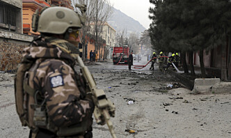 Sivile og militære drept i bombeangrep i Kabul