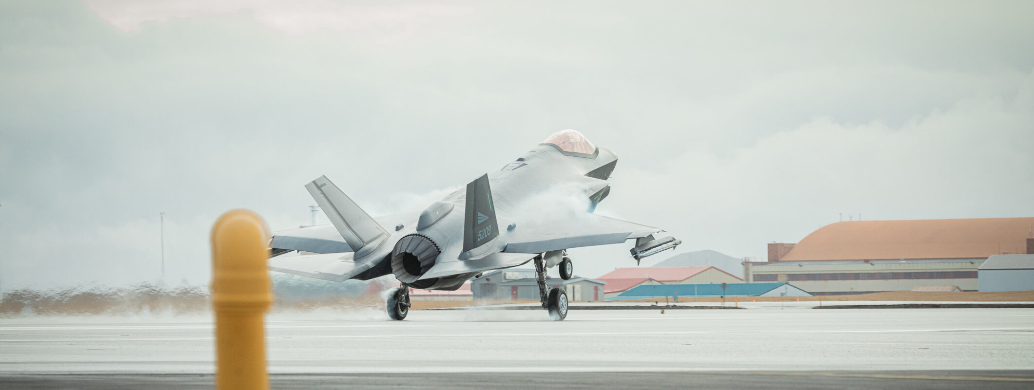 F-35 lander på Island under Icelandic Air Policing 2021. *** Local Caption *** F-35 landing on Iceland during Icelandic Air Policing 2021. F-35 lander på Island under Icelandic Air Policing 2021. *** Local Caption *** F-35 landing on Iceland during Icelandic Air Policing 2021.