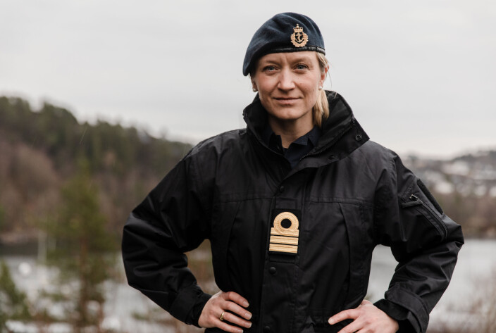 FLERE SAKER: Orlogskaptein Nina Grimeland er leder for Militært kvinnelig nettverk.