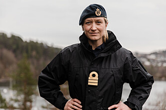 Nina Grimeland, orlogskaptein, leder for Militært kvinnelig nettverk Nina Grimeland, orlogskaptein, leder for Militært kvinnelig nettverk