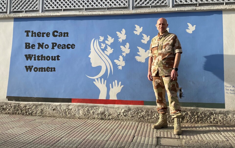 Arne Kristian Sørnes i Kabul.