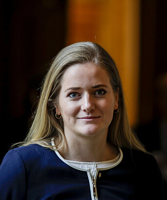Stortingsrepresentant Emilie Enger Mehl (Sp). Stortingsrepresentant Emilie Enger Mehl (Sp).