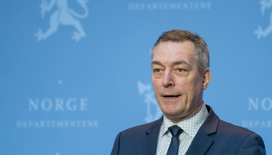 BEKREFTET: Frank Bakke-Jensen bekreftet i dag at Norge skal delta i EDF. BEKREFTET: Frank Bakke-Jensen bekreftet i dag at Norge skal delta i EDF.