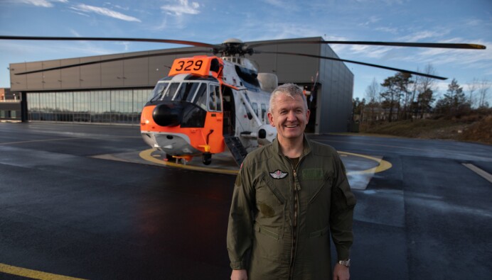 Sea King 329 har hatt sin siste flytur. Her er fartøysjef Fredrik Jomaas Rygge eller turen fra Ørland. Sea King 329 har hatt sin siste flytur. Her er fartøysjef Fredrik Jomaas Rygge eller turen fra Ørland.