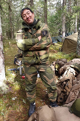 Eric Wang Wikstrøms tips til velferd på øvelse, er å gjøre en ekstra innsats for å skape god stemning når ting er kjipt. Eric Wang Wikstrøms tips til velferd på øvelse, er å gjøre en ekstra innsats for å skape god stemning når ting er kjipt.