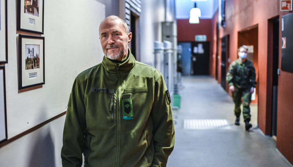 ERFARING: Anestesisykepleier Olav Bjørndal var med den første norske kontingenten til feltsykehuset i fjor.