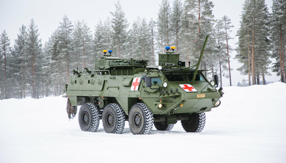 OMBYGD: Forsvarsmateriell har tegnet kontrakt på leveranse av 30 ombygde Patria Pasi XA-203N.
