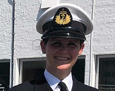Anette Kjelbergvik Lie Skarbø, kapteinløytnant, Sjøforsvaret Anette Kjelbergvik Lie Skarbø, kapteinløytnant, Sjøforsvaret