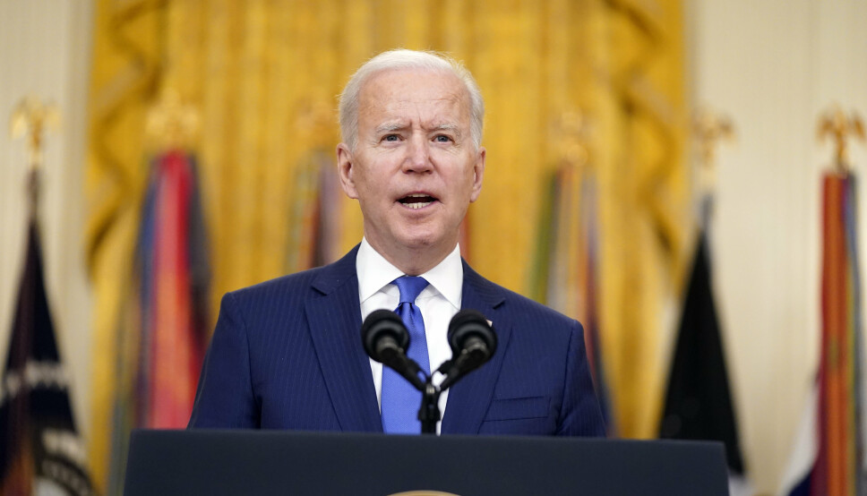 HOLDER IGJEN: President Joe Biden har stanset bruken av droneangrep utenfor konfliktområder der amerikanske styrker opererer.