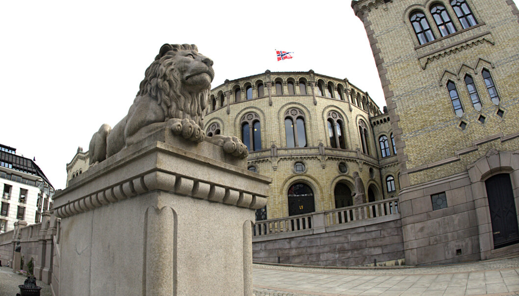 HACKET: Stortinget har vært utsatt for dataangrep. HACKET: Stortinget har vært utsatt for dataangrep.
