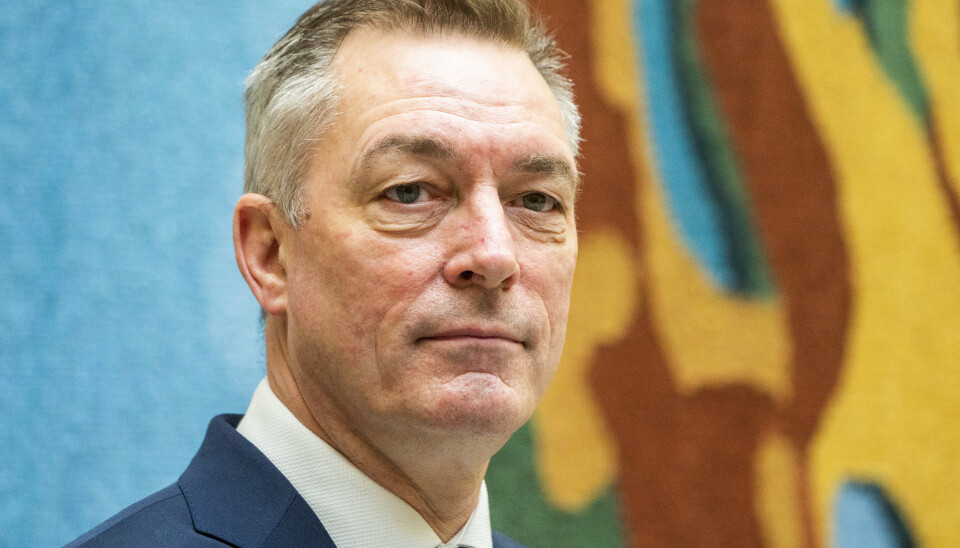 Forsvarsminister Frank Bakke-Jensen (H).