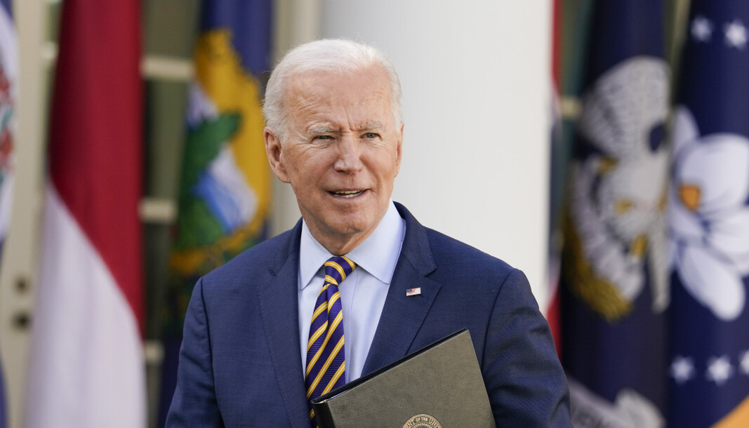 GIR GRØNT LYS: Joe Biden har godkjent videre våpensalg. GIR GRØNT LYS: Joe Biden har godkjent videre våpensalg.