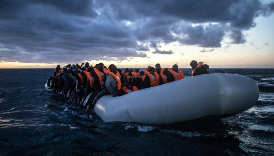 MIGRANTER: Libya er i dag et senter for menneskehandel og et brohode for flyktninger og migranter som forsøker å ta seg sjøveien til Europa.