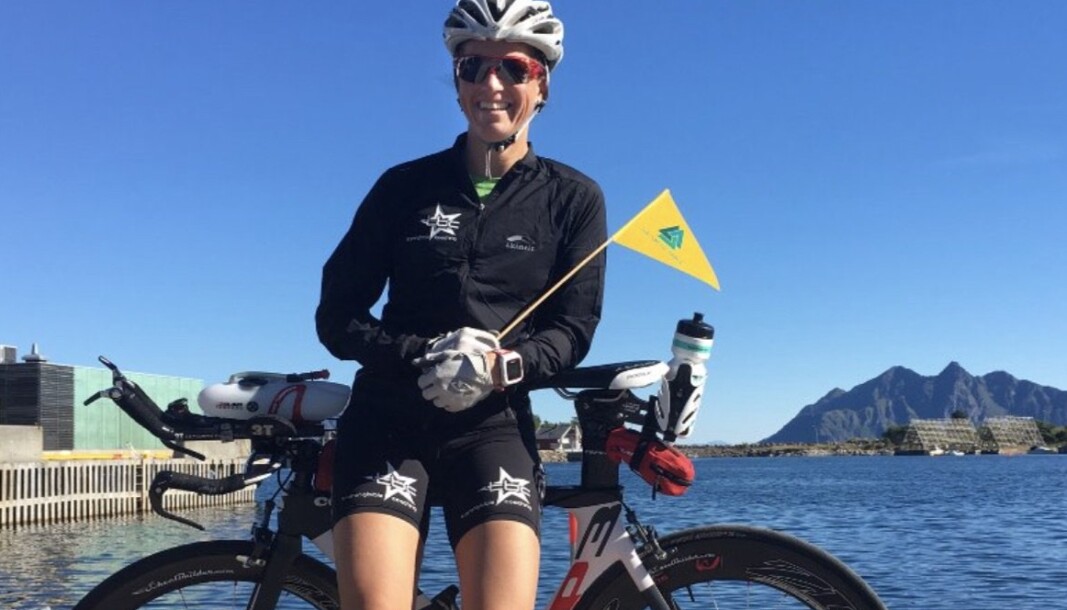 SEIG: Oberstløytnant Nina-Sofie Berg har lært seg å like lange og seige løp. Her avbildet i Svolvær etter at hun gjennomførte extreme-varianten av The Artic Triple i 2016 SEIG: Oberstløytnant Nina-Sofie Berg har lært seg å like lange og seige løp. Her avbildet i Svolvær etter at hun gjennomførte extreme-varianten av The Artic Triple i 2016