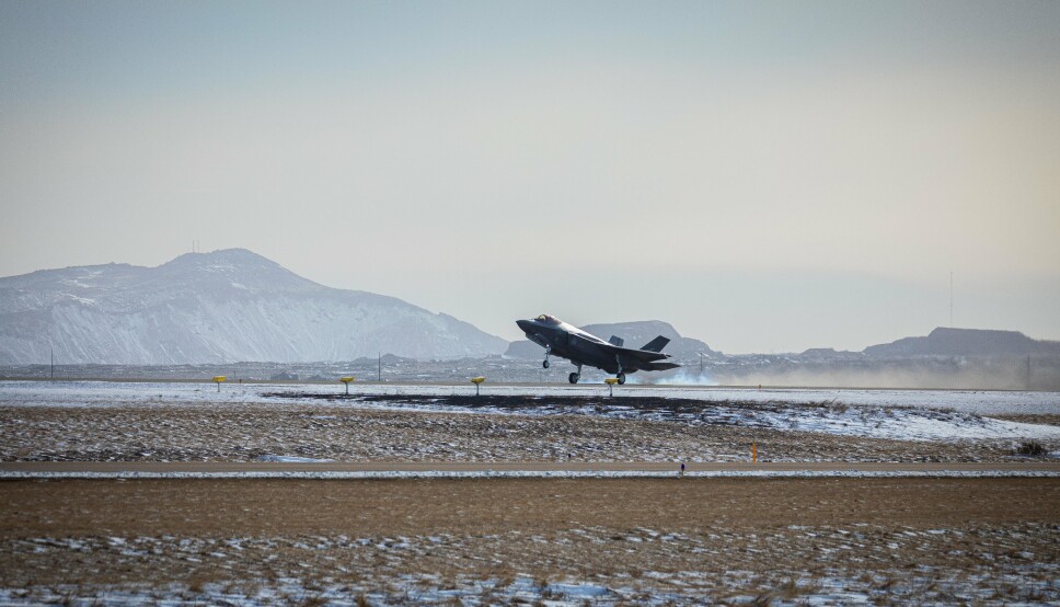 Fire norske F-35 har voktet Natos luftrom i forbindelse med oppdraget Iceland Air Policing.