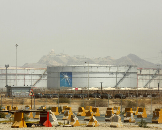 Brann på oljeterminal i Saudi-Arabia etter rakettangrep
