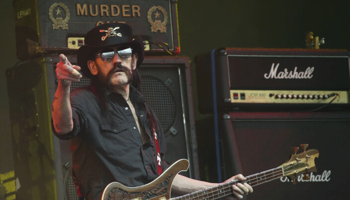 BOMBER: Lemmy Kilmister i Motörhead under en konsert i 2015. BOMBER: Lemmy Kilmister i Motörhead under en konsert i 2015.