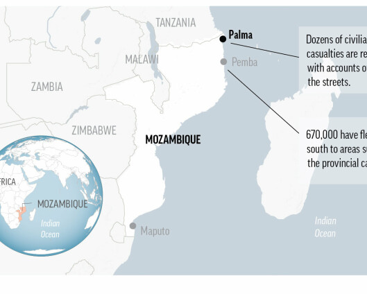 Politiet: Tolv funnet halshogget i Mosambik