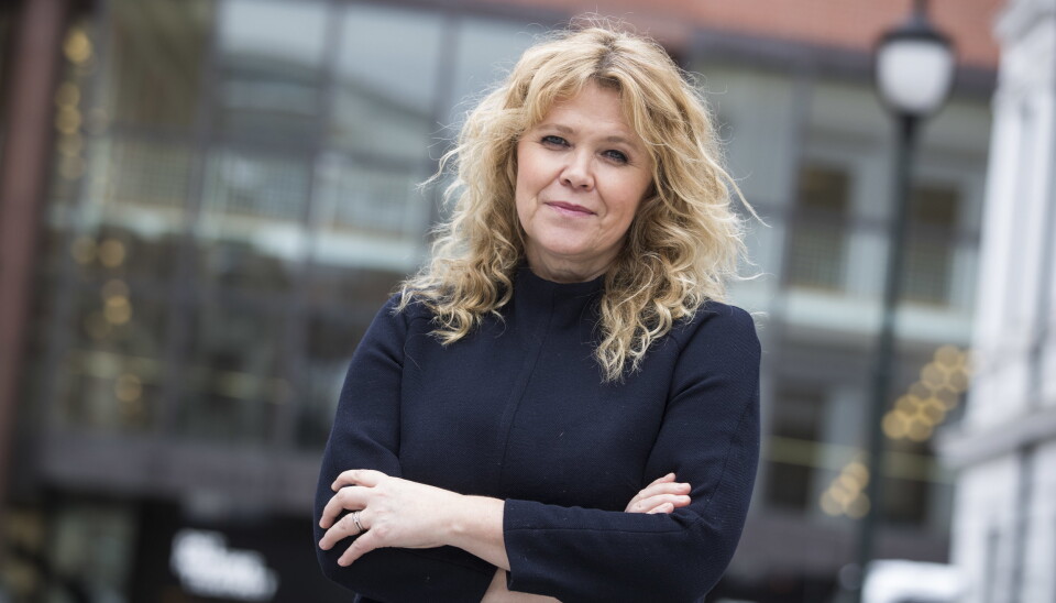 Oslo 20170222.
Malin Stensønes har skrevet boka 'På vår vakt' om politiets beredskapstropp. Boka tar blant annet for seg hendelsene 22. juli 2011.
Foto: Håkon Mosvold Larsen / NTB