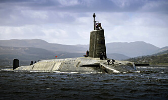 Norge bekymret for britisk opprustning av kjernefysiske våpen