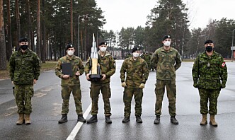Norske soldater til topps i Nato-konkurranse