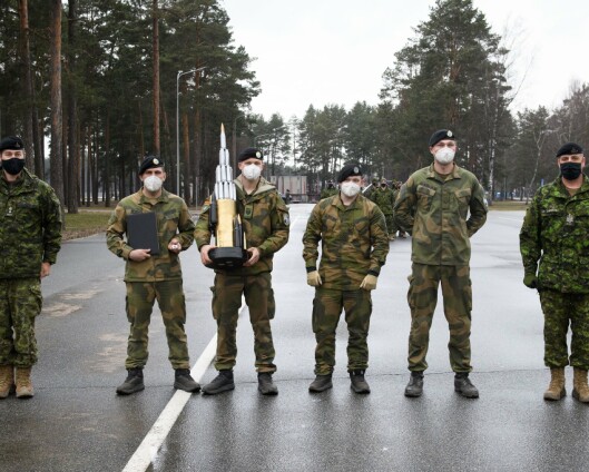 Norske soldater til topps i Nato-konkurranse