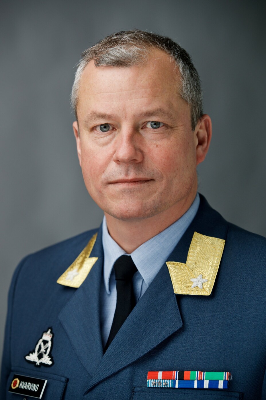 BEKREFTER: Forsvarssjefens kommunikasjonssjef, brigader Eystein Kvarving.