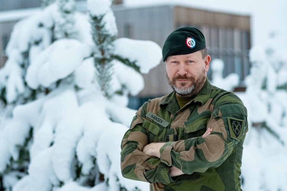 STOLT: Thomas Norman Hansen skriver at han er både ydmyk og stolt over å bli valgt til nytt hovedverneombud i Forsvaret.