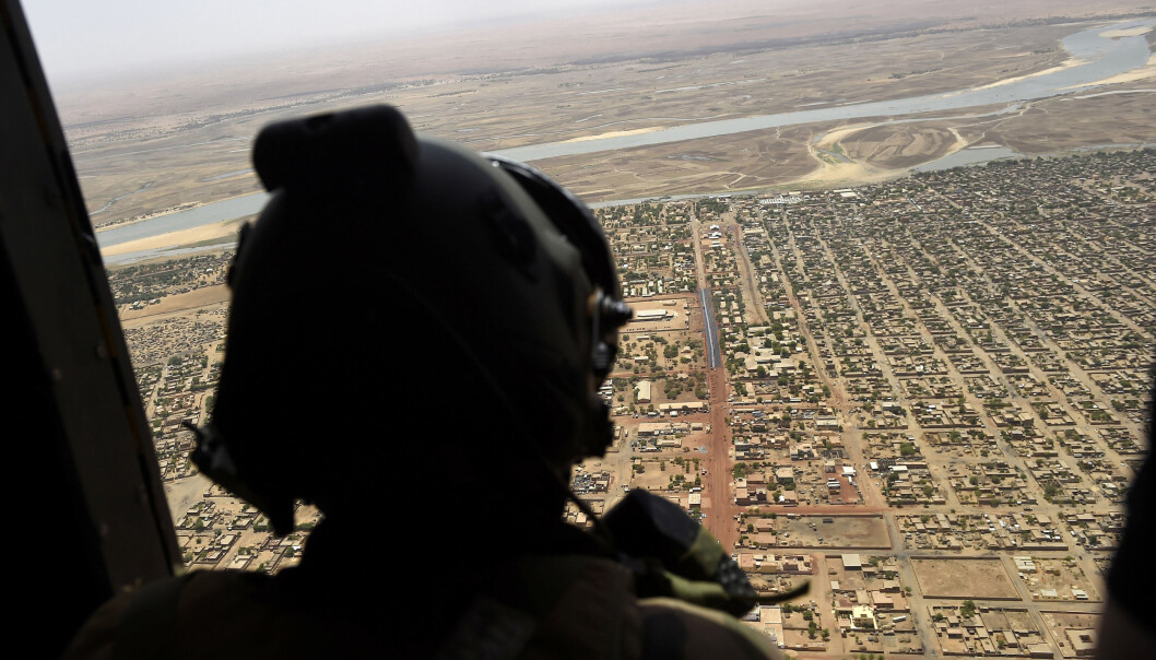 MALI: En fransk soldat i Gao Mali. MALI: En fransk soldat i Gao Mali.