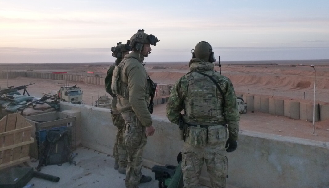 KRIGSKORSET: Major Knut Andreas Flydal i Syria i 2017. Nå tildeles han Krigskorset. KRIGSKORSET: Major Knut Andreas Flydal i Syria i 2017. Nå tildeles han Krigskorset.