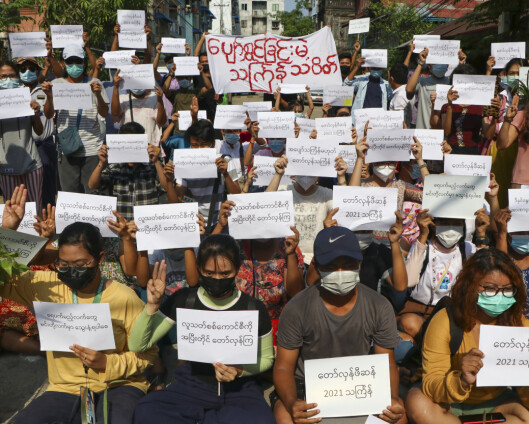 Lokale medier: Flybaser i Myanmar angrepet