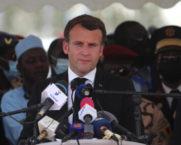 Macron lover å støtte opp om Tsjad