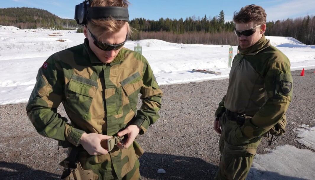 Even Torsvik er en av de soldatene fra Telemarks bataljonen som konkurrerte mot Midtbø Even Torsvik er en av de soldatene fra Telemarks bataljonen som konkurrerte mot Midtbø