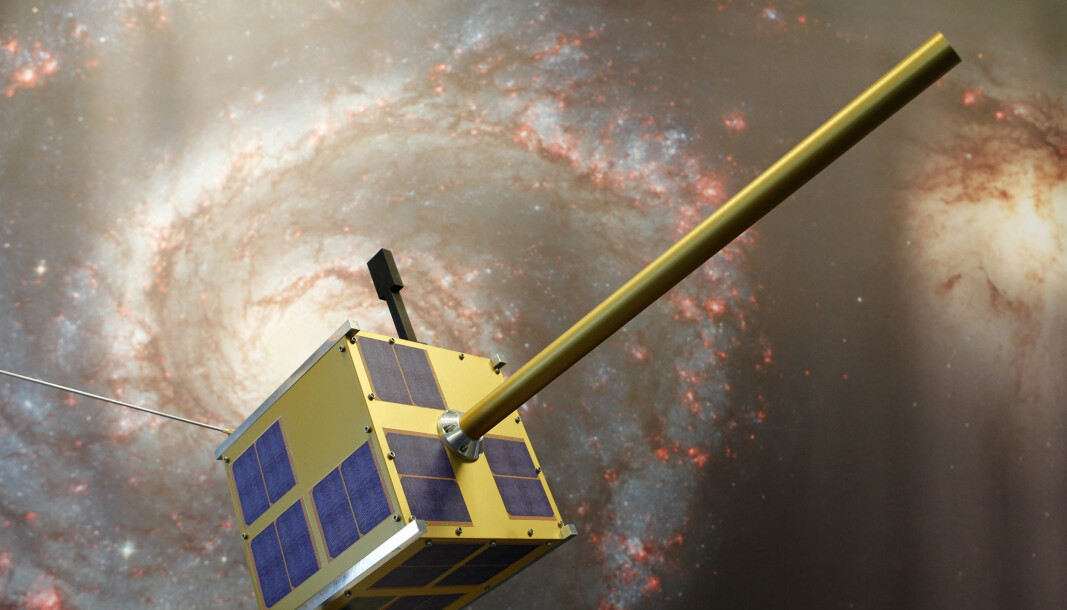 SKIPSOVERVÅKNING: Satellitten NORSAT-3 er en norsk satellitt som skal være med å styrke norsk skipsovervåkning. Bildet viser en norsk satellitt som ble skutt opp i India i 2010. SKIPSOVERVÅKNING: Satellitten NORSAT-3 er en norsk satellitt som skal være med å styrke norsk skipsovervåkning. Bildet viser en norsk satellitt som ble skutt opp i India i 2010.