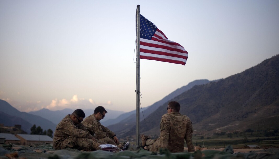 SOLDATER: Amerikanske soldater i Afghanistan 11. september 2011, ti år etter 11. september-angrepene. SOLDATER: Amerikanske soldater i Afghanistan 11. september 2011, ti år etter 11. september-angrepene.