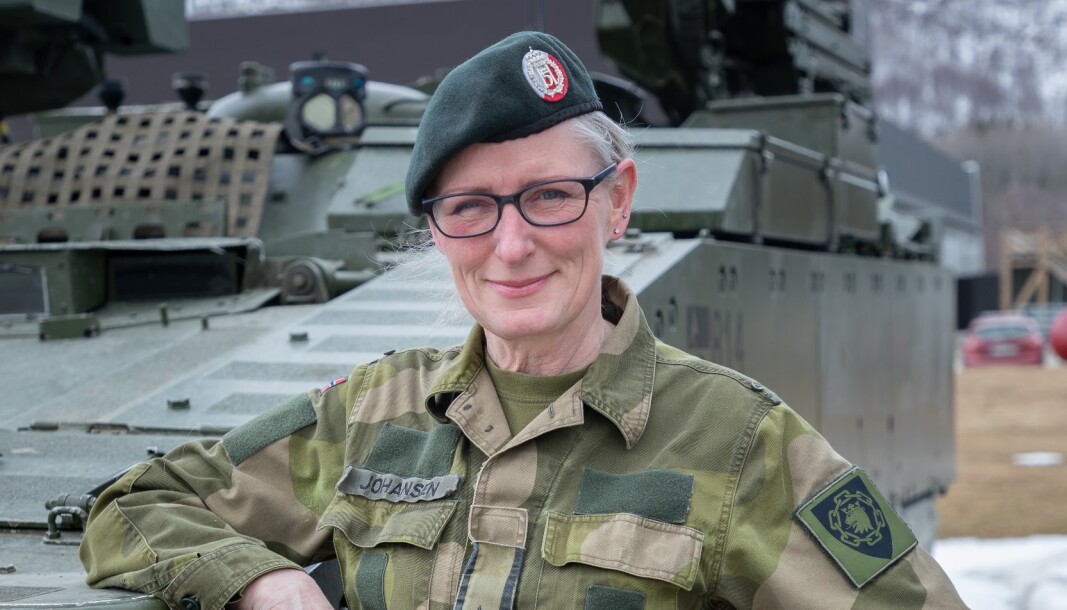 NY SJEF: Major Inger-Ann Johansen blir ny stasjonssjef på Jan Mayen. NY SJEF: Major Inger-Ann Johansen blir ny stasjonssjef på Jan Mayen.