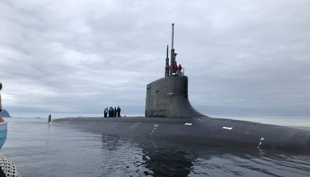 UBÅT-BESØK: Den reaktordrevne ubåten USS Seawolf utenfor Tromsø i august 2020. Nå skal havnen Grøtsund kunne ta imot fartøyer av denne typen. UBÅT-BESØK: Den reaktordrevne ubåten USS Seawolf utenfor Tromsø i august 2020. Nå skal havnen Grøtsund kunne ta imot fartøyer av denne typen.