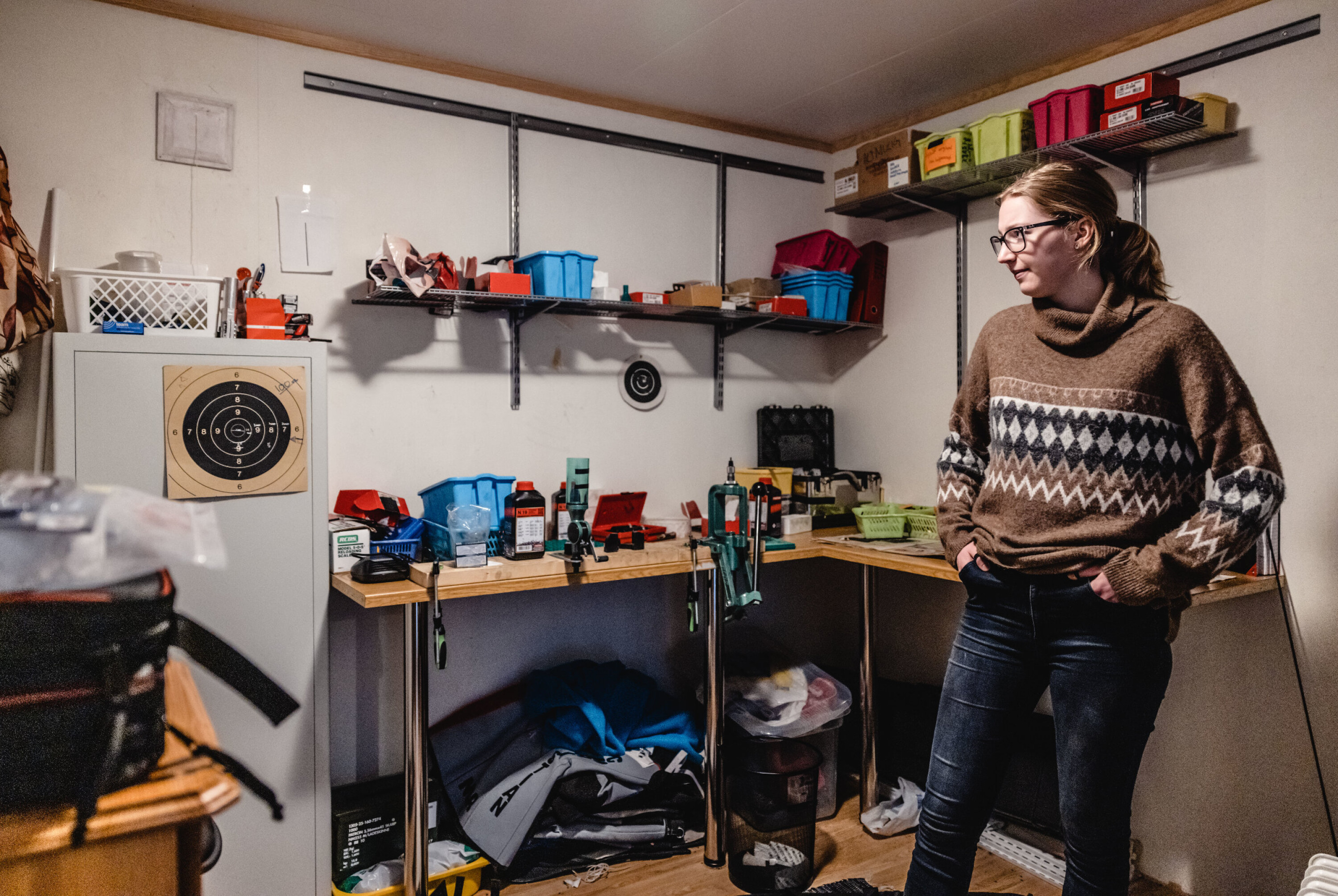 Marthe drev aktivt med skyting. Pappa var trener. Det ble også vanskelig når pappa var i Afghanistan.