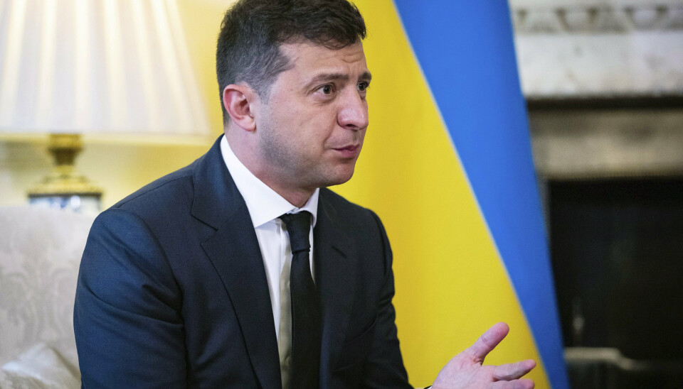 PRESIDENT: Ukrainas president Volodymyr Zelenskyj.