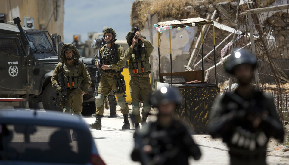 ÅPNET ILD: Det ble åpnet ild mot en israelsk grensestasjon nær Jenin.
