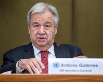 FN-sjefen dypt bekymret for uroen i Jerusalem