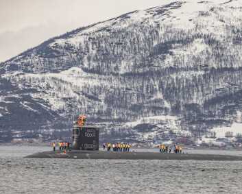 Atomdreven ubåt til kai i Tromsø: – Vi har meget god kontroll