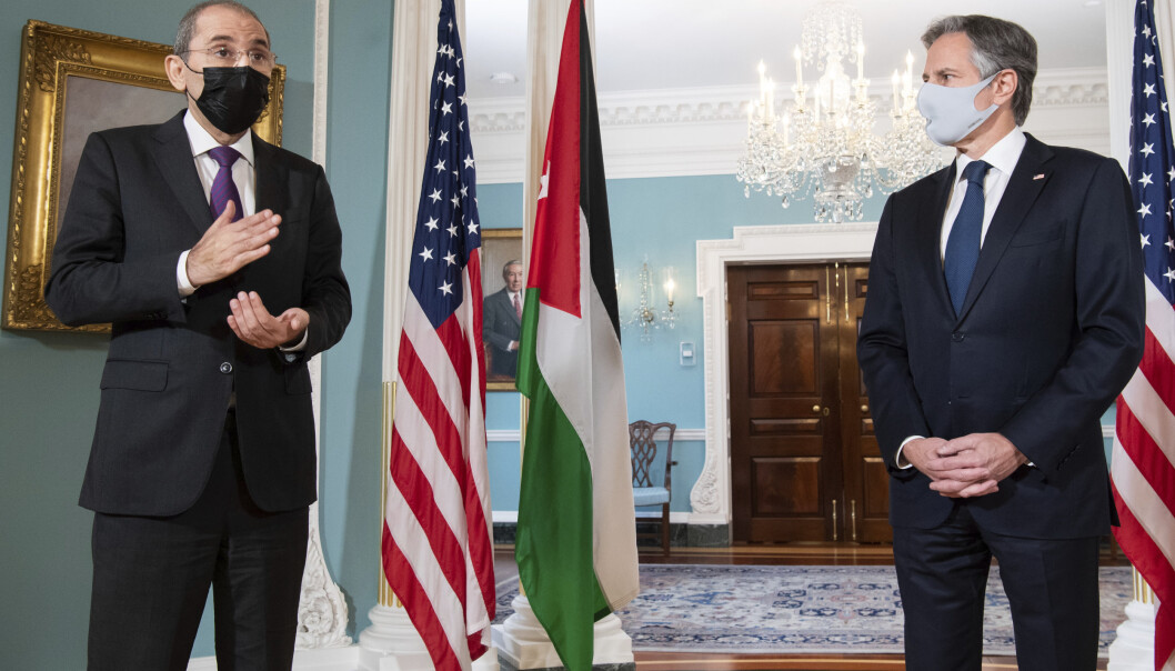 KONFLIKT: USAs utenriksminister Antony Blinken ber alle sider om å trappe ned, redusere spenningen og ta praktiske steg for å roe ned situasjonen. KONFLIKT: USAs utenriksminister Antony Blinken ber alle sider om å trappe ned, redusere spenningen og ta praktiske steg for å roe ned situasjonen.