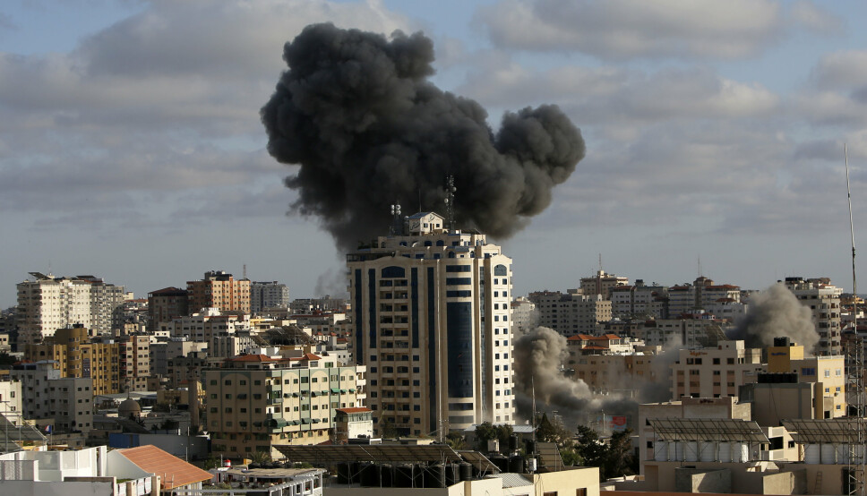 GAZA: Israelske missiler har truffet en rekke bygninger den siste uken.
