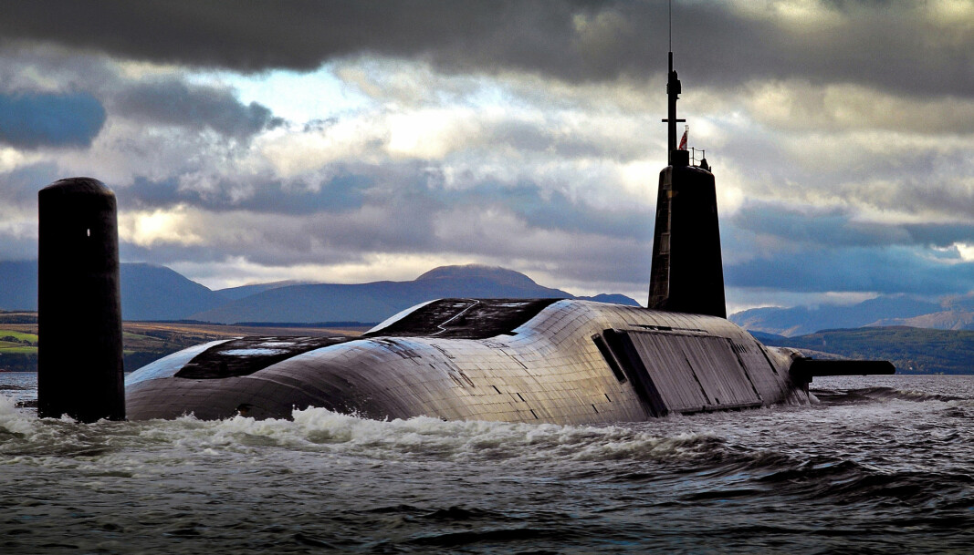 NUCLEAR DETERRENCE: HMS Vengeance returning to HMNB Clyde, after completing Operational Sea Training in 2015. The trials were conducted in Scottish exercise areas. HMS Vengeance is the fourth and final Vanguard-class submarine of the Royal Navy. Vengeance carries the Trident ballistic missile, the UK's nuclear deterrent.